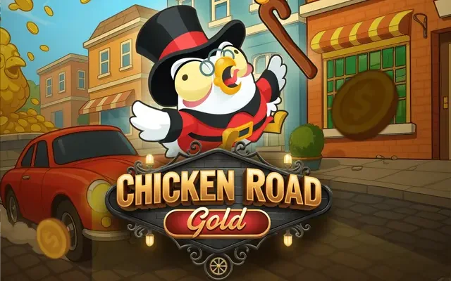 Chicken Road Gold spelbanner